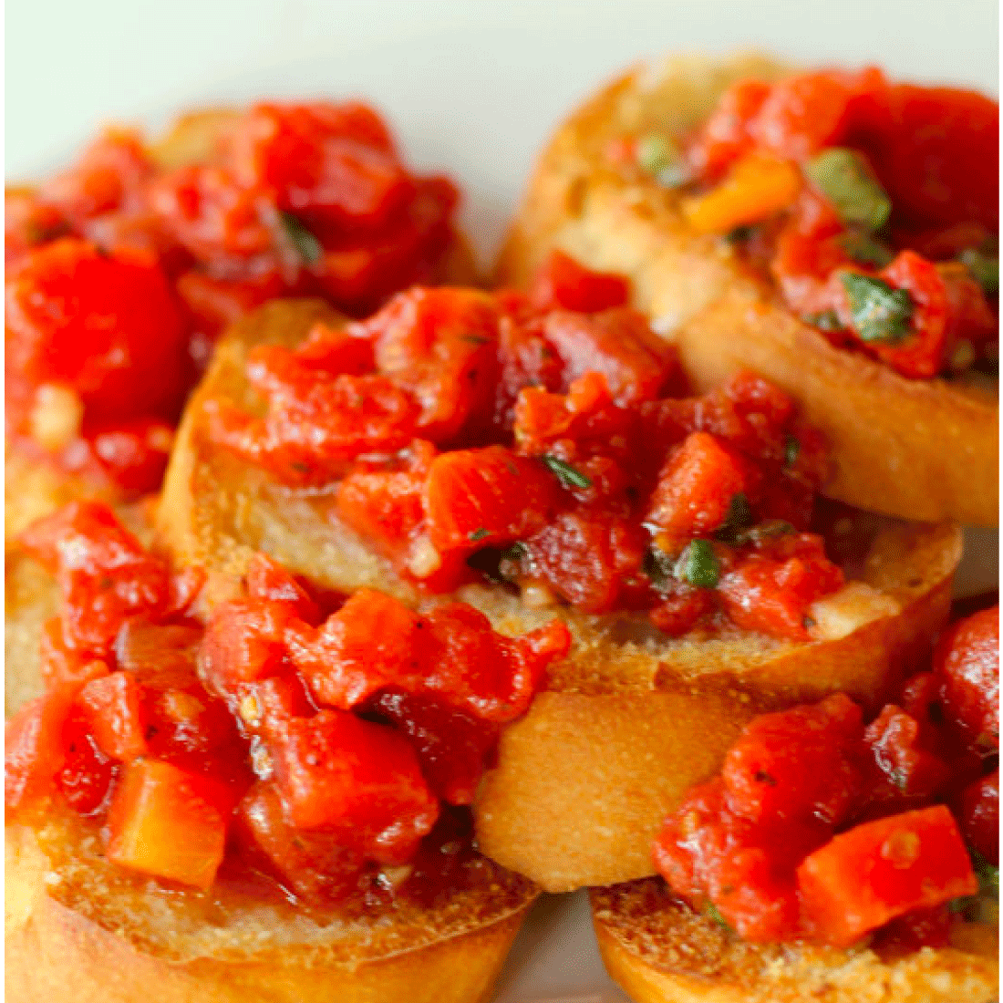 Appetizer Recipes - a round up of the very best. Featuring easy bruschetta 