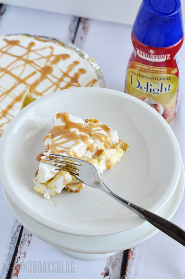 Classic Banana Cream Pie with a Twist www.thirtyhandmadedays.com