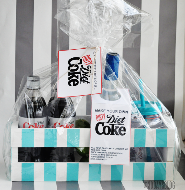 Printable Dirty Diet Coke Kit www.thirtyhandmadedays.com