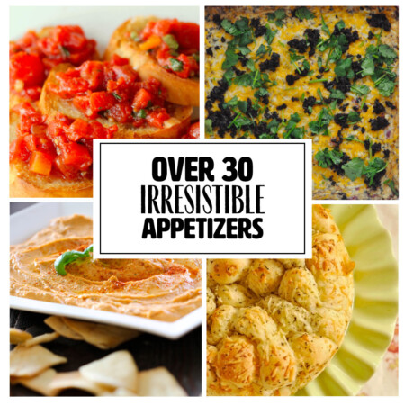 Over 30 Irresistible Appetizer Recipes - a huge list to make the best!