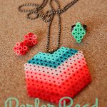 Perler Beads Jewelry Tutorial from eighteen25 girls for Funner in the Summer