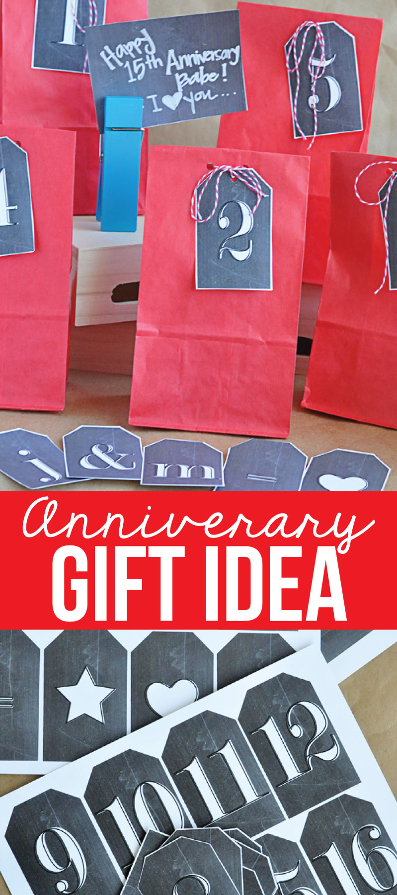 Anniversary Gifts Idea - fun things we've done over the years from www.thirtyhandmadedays.com