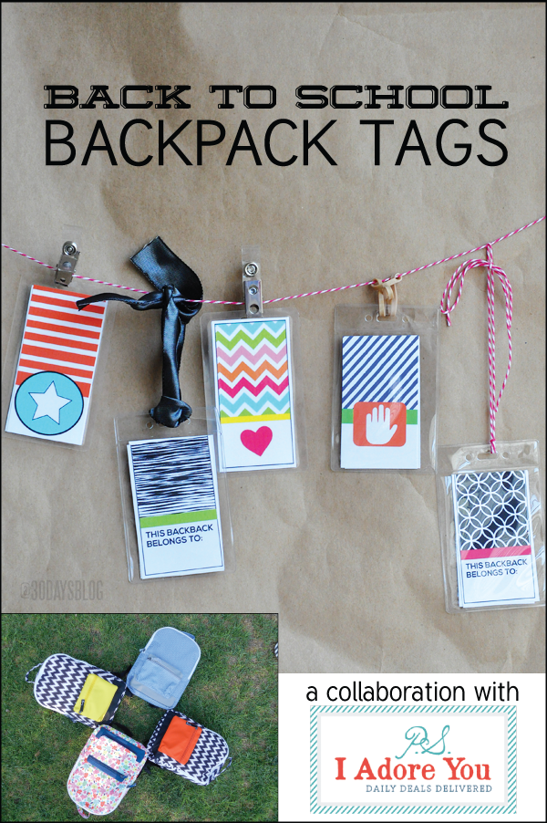 DIY Backpack Name Tags – The House of Wood