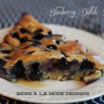 Blueberry Dutch Babies