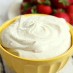 Cream Cheese Fruit Dip - a simple sweet recipe that everyone will love and you'll want to make again and again. from Lil Luna via www.thirtyhandmadedays.com