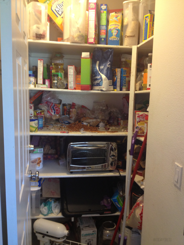 Pantry Before