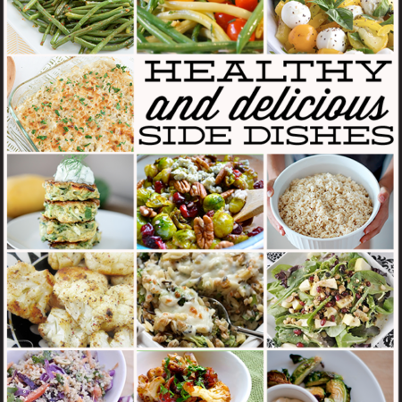 Over 30 Delicious & Healthy Side Dishes www.thirtyhandmadedays.com