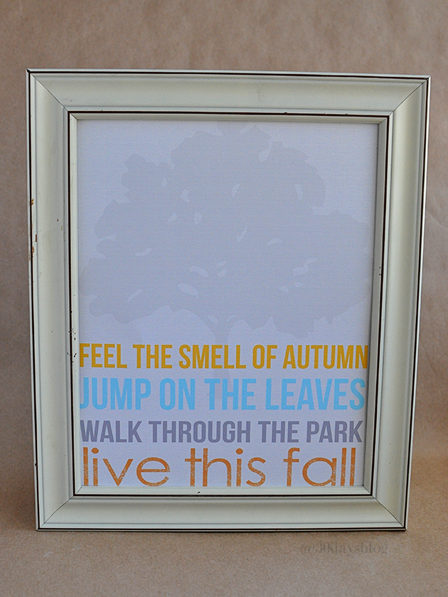 Fall Quote 8x10 Printable from www.thirtyhandmadedays.com