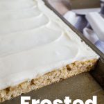 Frosted Banana Bars Recipe - use overripe bananas to make this recipe with cream cheese frosting. Yum! from www.thirtyhandmadedays.com