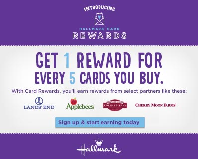 Hallmark Card Rewards 1 for 5 