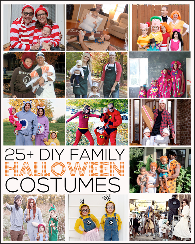 25+ Amazing DIY Family Halloween Costumes