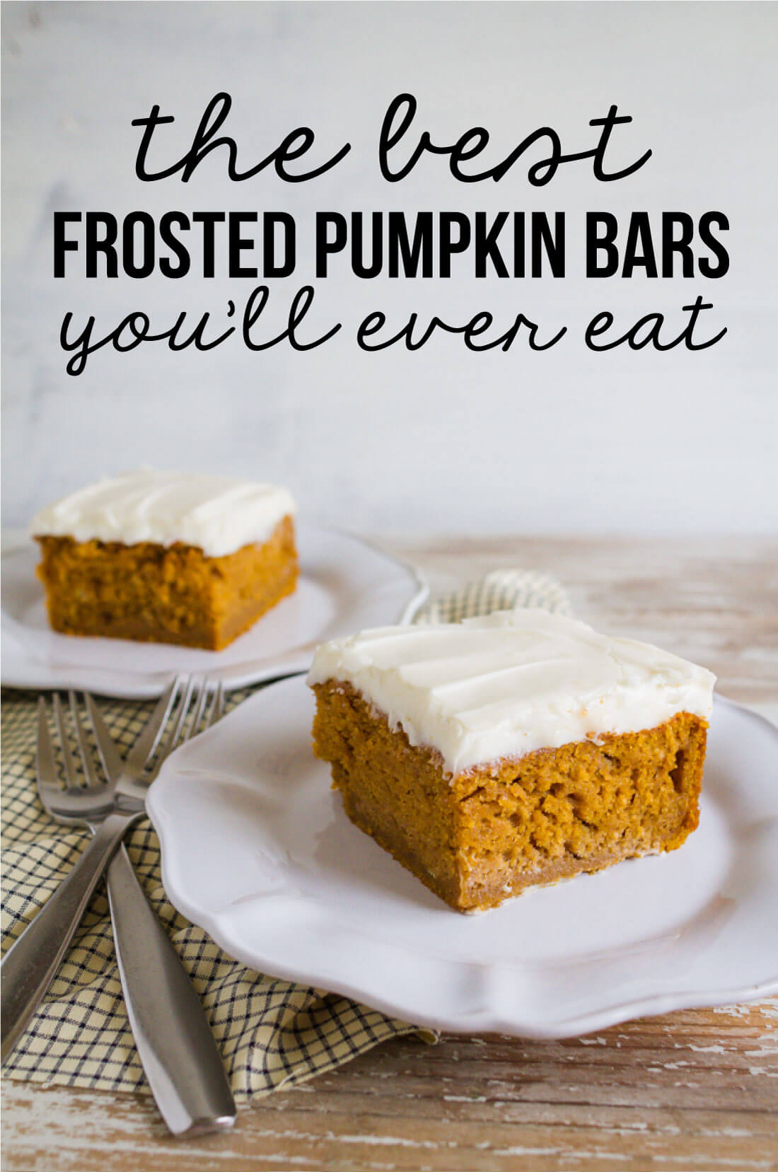 the Best Pumpkin Bars you'll ever eat from www.thirtyhandmadedays.com