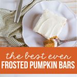 the Best Pumpkin Bars you'll ever eat via www.thirtyhandmadedays.com