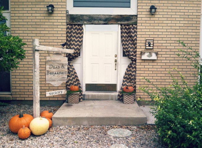 salty bison front door halloween decor2