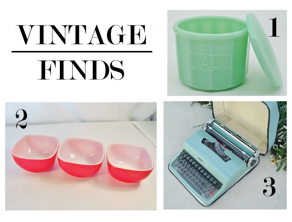 3 vintage finds that I love www.thirtyhandmadedays.com