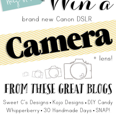 Win a canon t3 DSLR camera + 18-55mm lens!