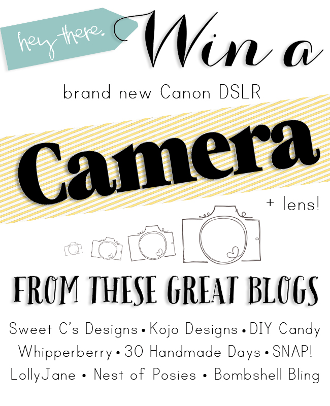 Win a canon t3 DSLR camera + 18-55mm lens!
