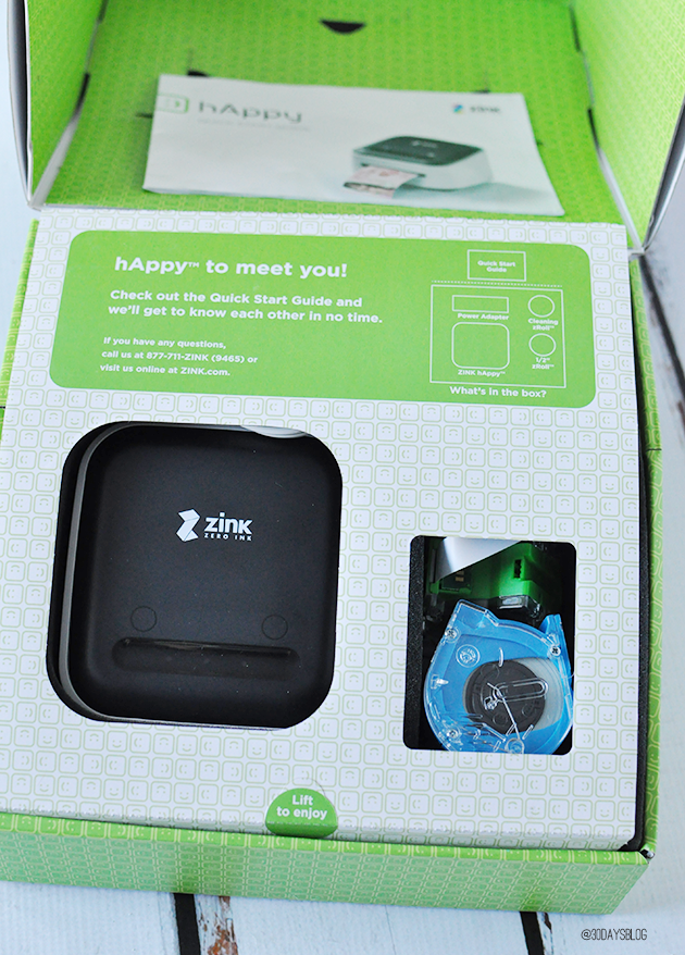 ZINK hAppy Smart App Printer 