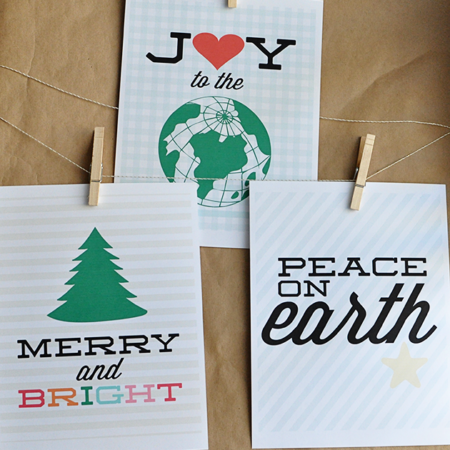 Printable Christmas Quotes and Tags from www.thirtyhandmadedays.com