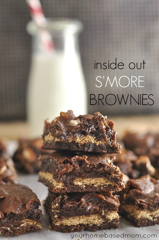 Inside Out S'more Brownies