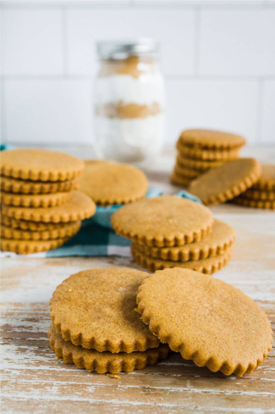 Make Gingerbread Cookies Mix to give to family and friends for the holidays! thirtyhandmadedays.com