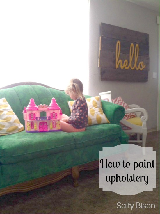 How to Paint Upholstery