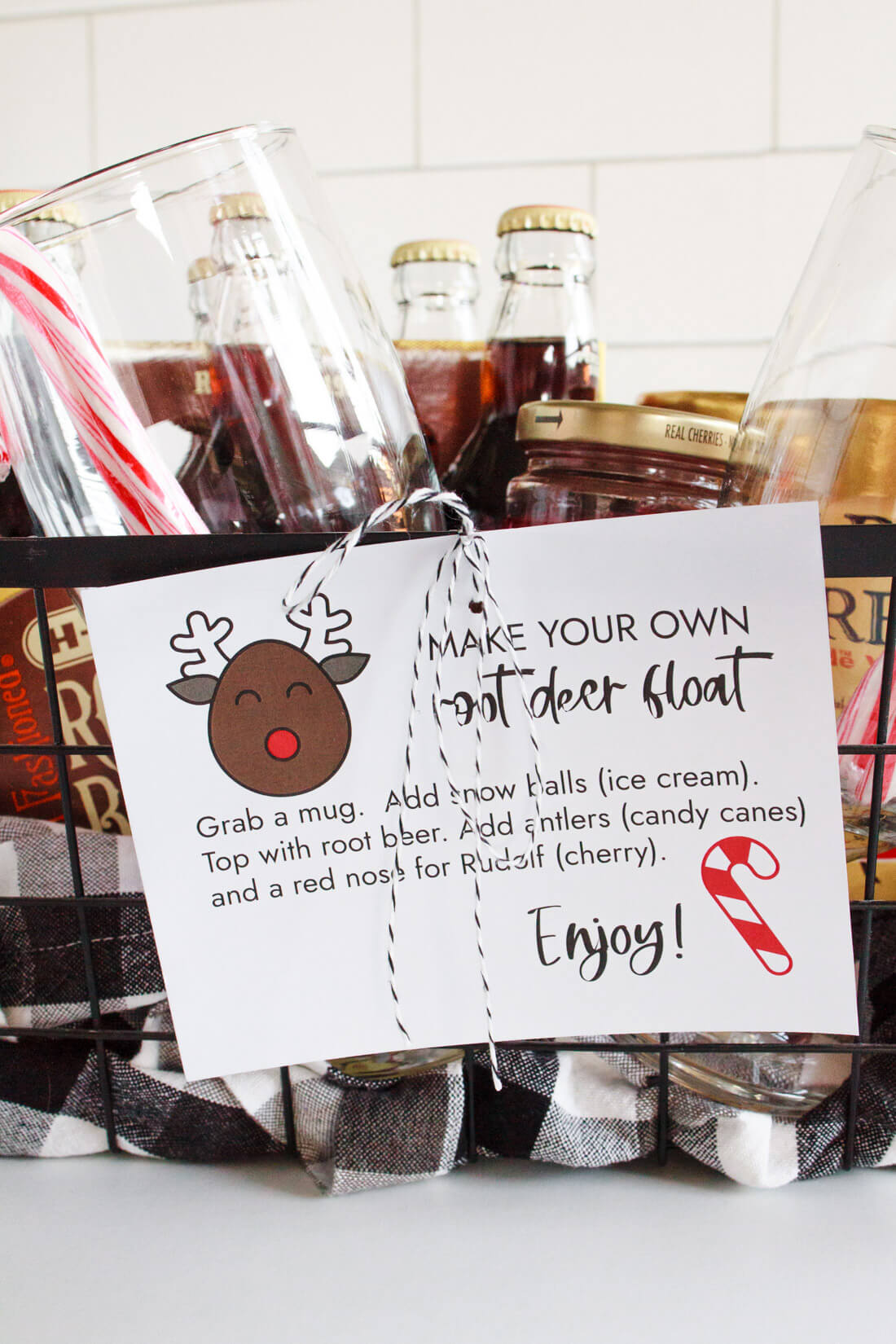 Root Beer Float Kit with Printable