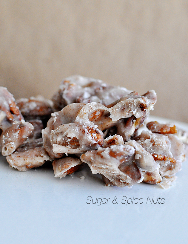 Sugar and Spiced Nuts- ooooh soooo good! www.thirtyhandmadedays.com