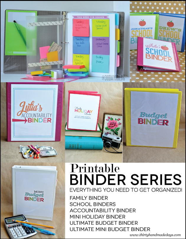Recipe Binder Printable Type Ready Editable Printable