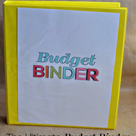 The Ultimate Budget Binder featuring 10+ printables from www.thirtyhandmadedays.com
