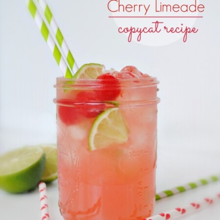 Sonic Cherry Limemade from Classy Clutter featured at the Party Bunch