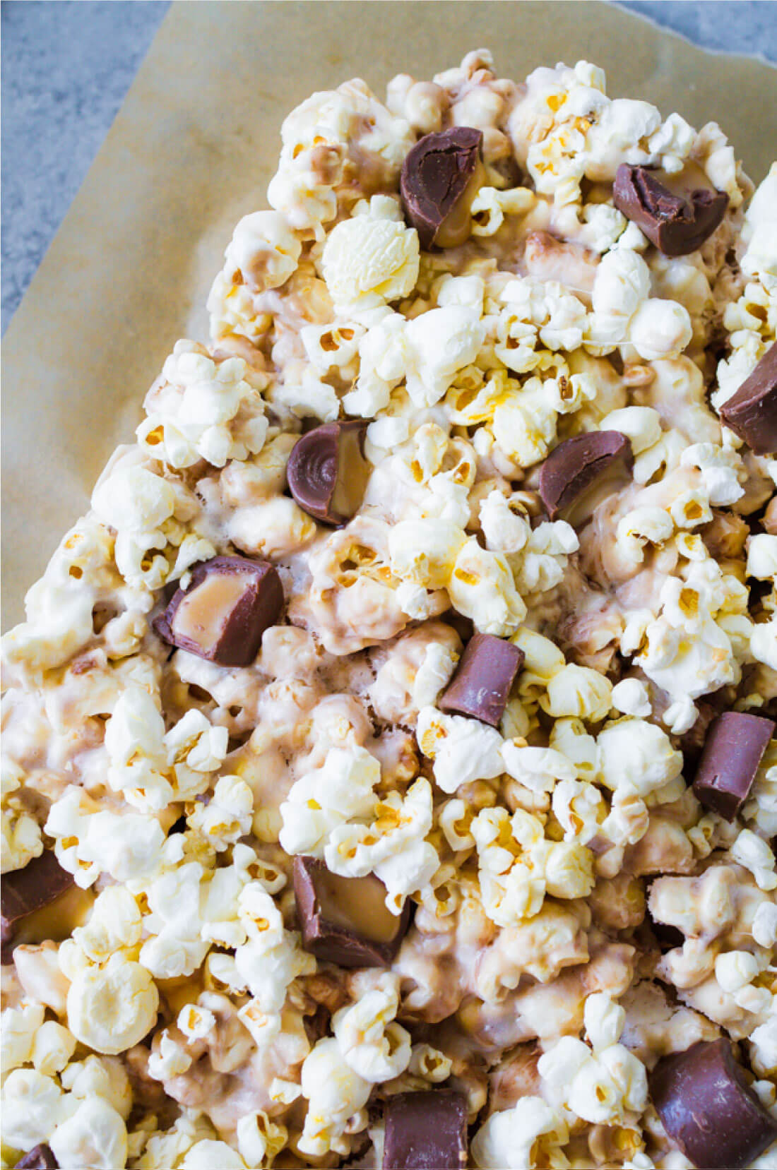 Candy Popcorn Treats Recipe - ThirtyHandmadeDays.com