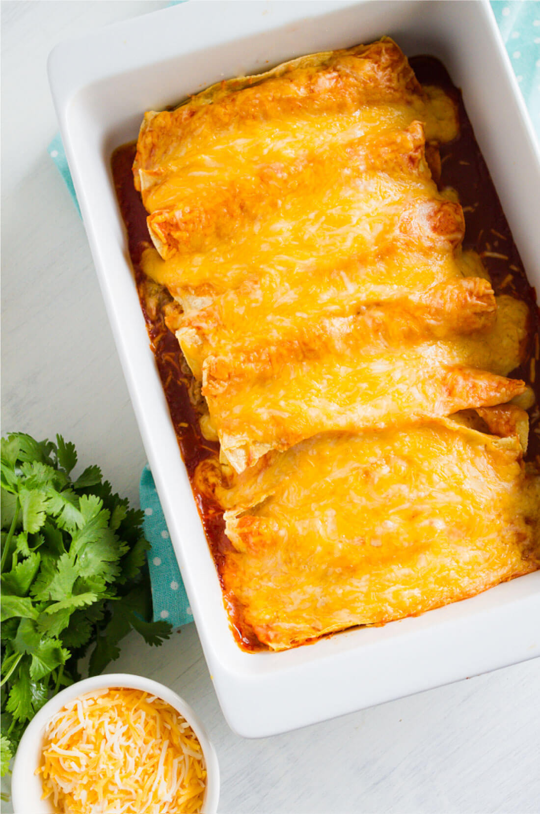 Easiest Beef Enchiladas Ever - you only need a few ingredients for this main dish!