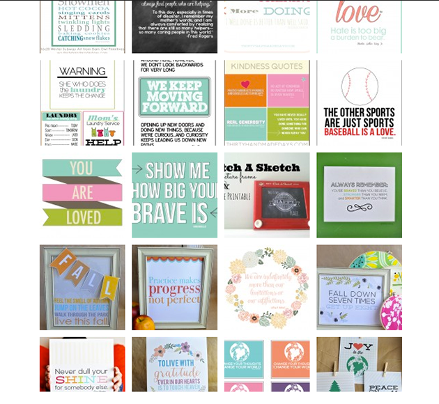 Printable Quotes from www.thirtyhandmadedays.com