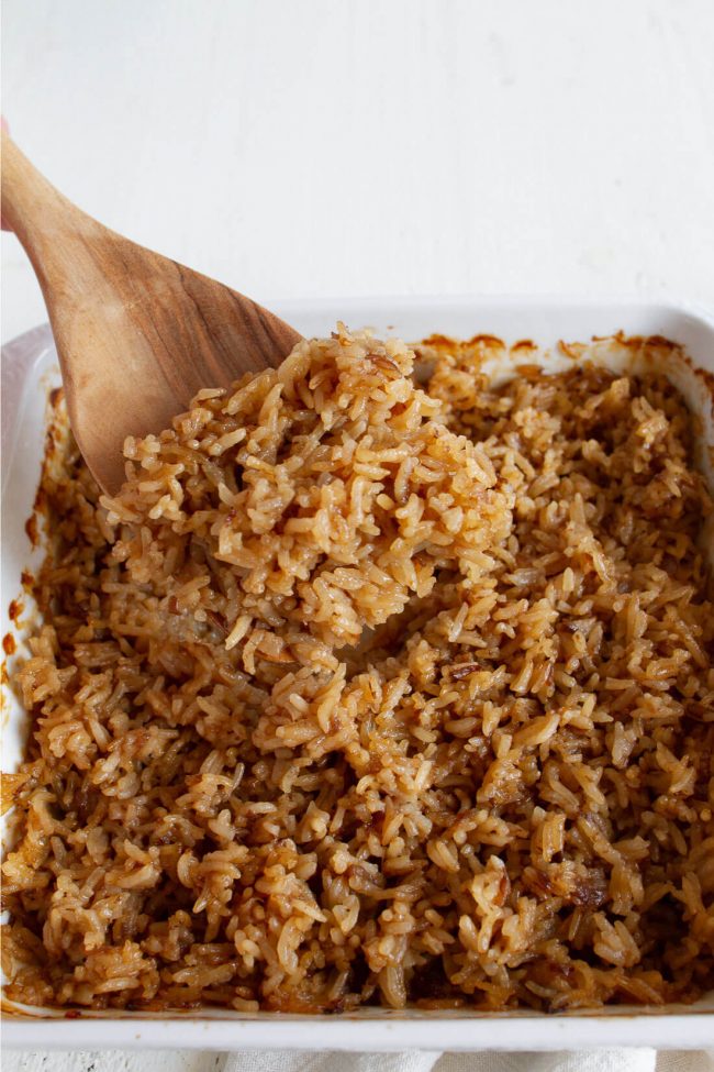 Stick of Butter Rice Recipe from Thirty Handmade Days