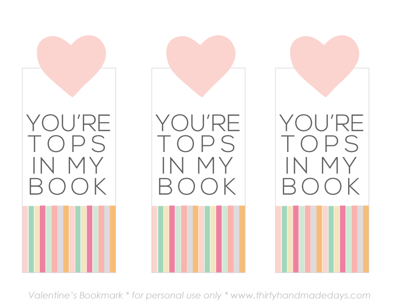 You're Tops In My Book Vintage Full Sheet Printable from www.thirtyhandmadedays.com