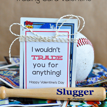 Fun trading card Valentine Day printable. Could be used for all types of cards. www.thirtyhandmadedays.com