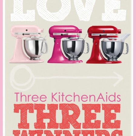 KitchenAid giveaway from GroopDealz with 3 winners! www.thirtyhandmadedays.com