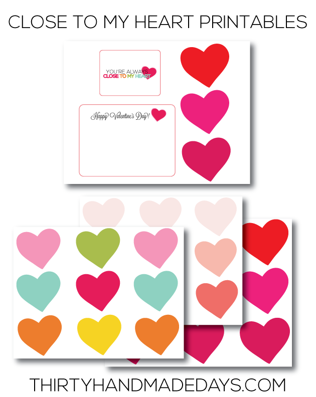 closetomyheartprintables