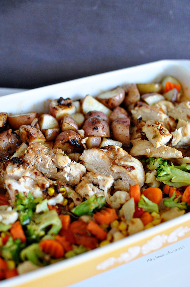 One Pan Chicken Dinner