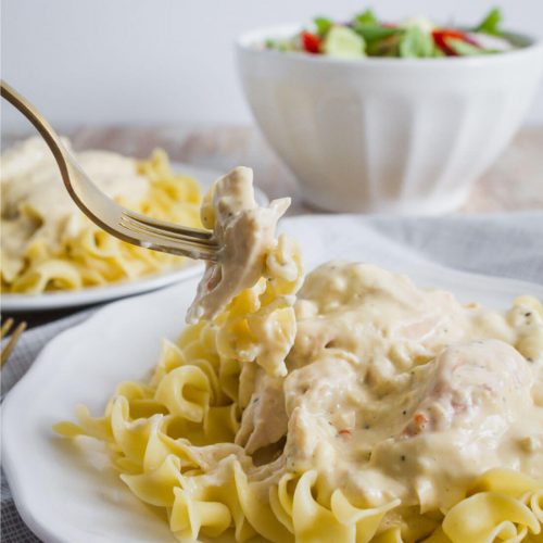 Slow Cooker Zesty Italian Chicken