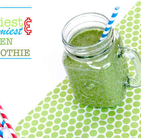 the easiest and yummiest green smoothie