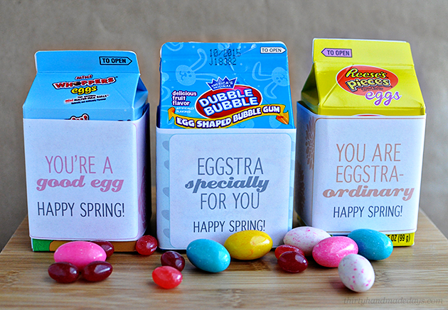 Fun Egg Carton printables for the spring and Easter from Thirty Handmade Days