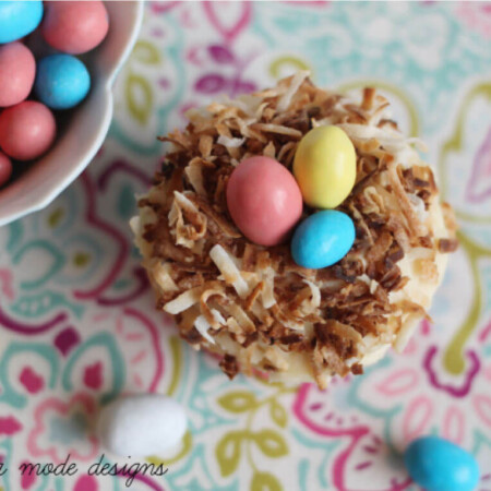 Coconut Cupcakes with Malted Buttercream Frosting - a divine dessert that's perfect for spring. Up close cupcakes