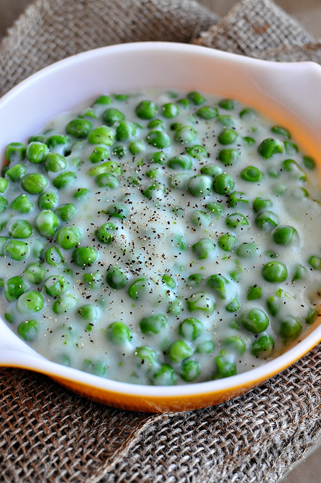 Creamed Peas Recipe