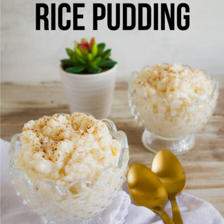4 Ingredient Rice Cooker Rice Pudding - it's so easy to make and tastes so good!