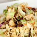 Asian Coleslaw - a delicious side dish or main dish to try out.