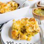 Mexican Breakfast Casserole - a simple breakfast to make that your family will love! www.thirtyhandmadedays.com