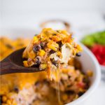 Simple Southwest Chicken Bake- make this yummy main dish and enjoy from www.thirtyhandmadedays.com