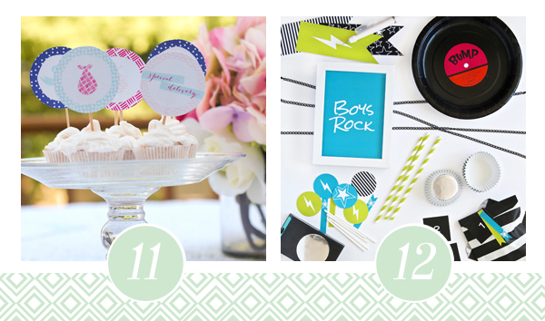 Printable Baby Shower Pack 6